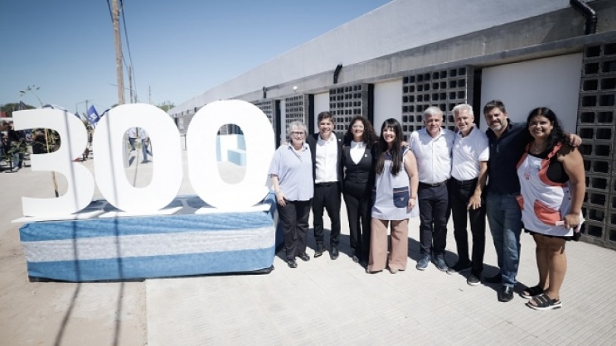 Apuesta fuerte en educación en la Provincia: Kicillof inauguró el edificio educativo número 300