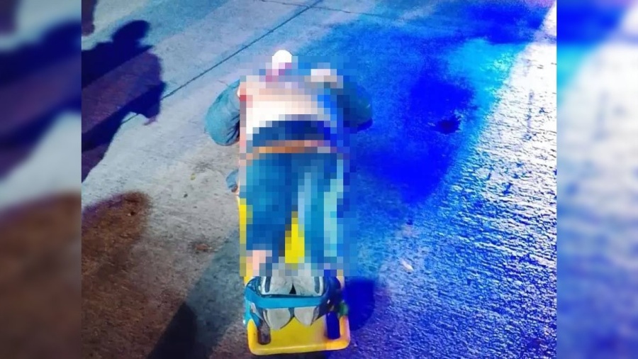 Terror en La Plata: atacaron a un motociclista y pelea por su vida