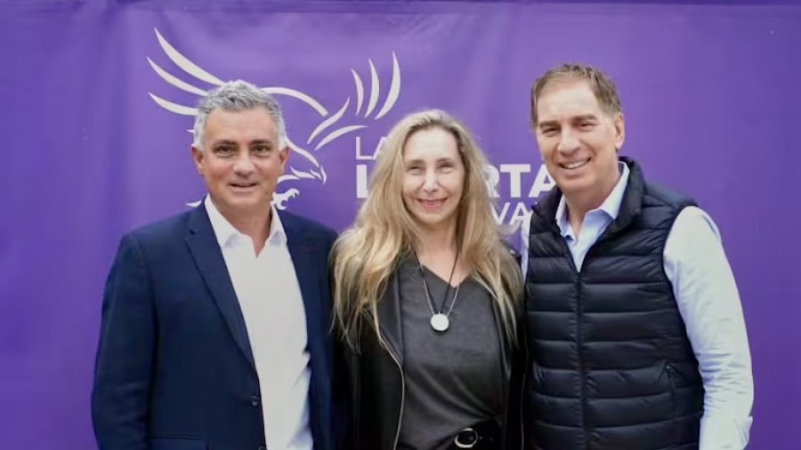 Karina Milei armó foto de unidad en Suipacha con Santilli y Pareja: ”El objetivo es ganar la Provincia”