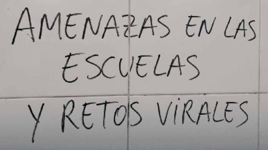 Alerta en las escuelas: Provincia pidió no viralizar las pintadas con amenazas de tiroteos y bajó línea a directivos