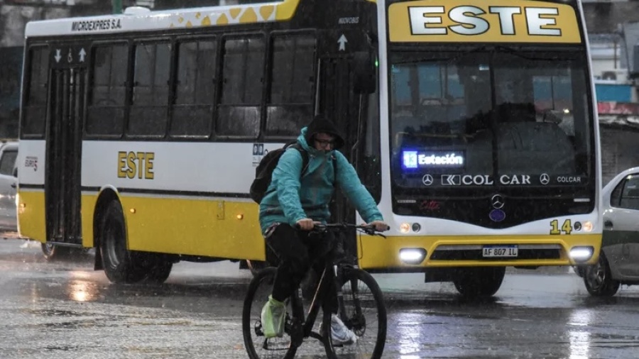 La reducción de colectivos se siente fuerte en La Plata con paradas llenas en todos lados