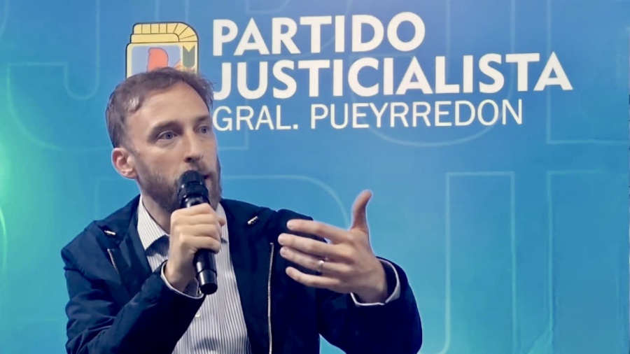 Cumbre del PJ en Mar del Plata: Otermín apuntó contra la “proscripción” a Cristina