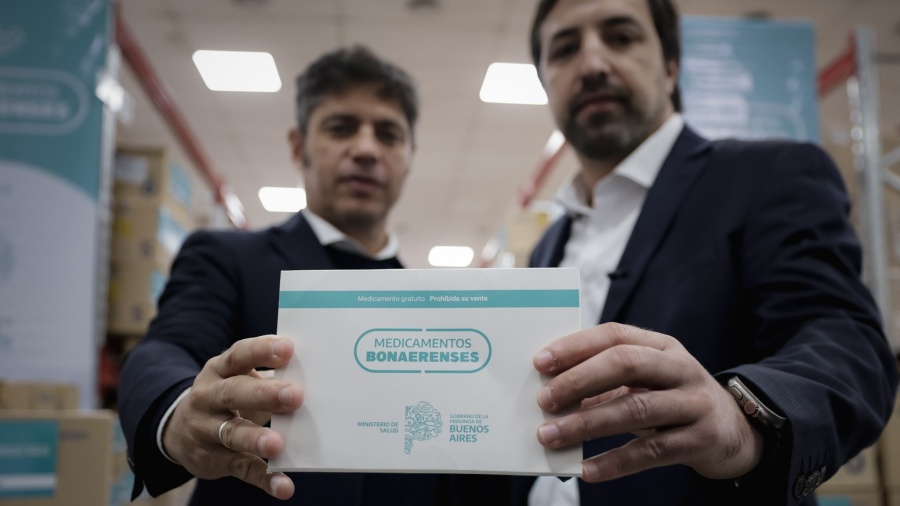 Kicillof en La Plata: “Es criminal que Milei corte los medicamentos para las enfermedades más comunes”