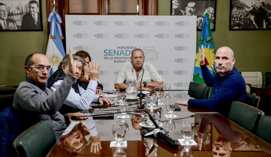 Berni asumió en Seguridad del Senado y pide tratar su reforma laboral de la Policía Bonaerense