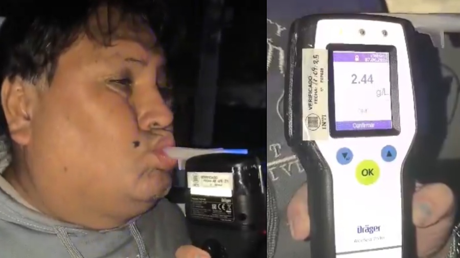 Borracho al volante: atropelló a una joven de 15 años en La Plata y tenía 2,44 de alcohol