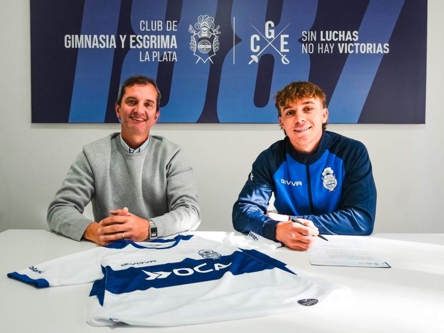 Gimnasia hizo oficial la continuidad de Alexis Steimbach