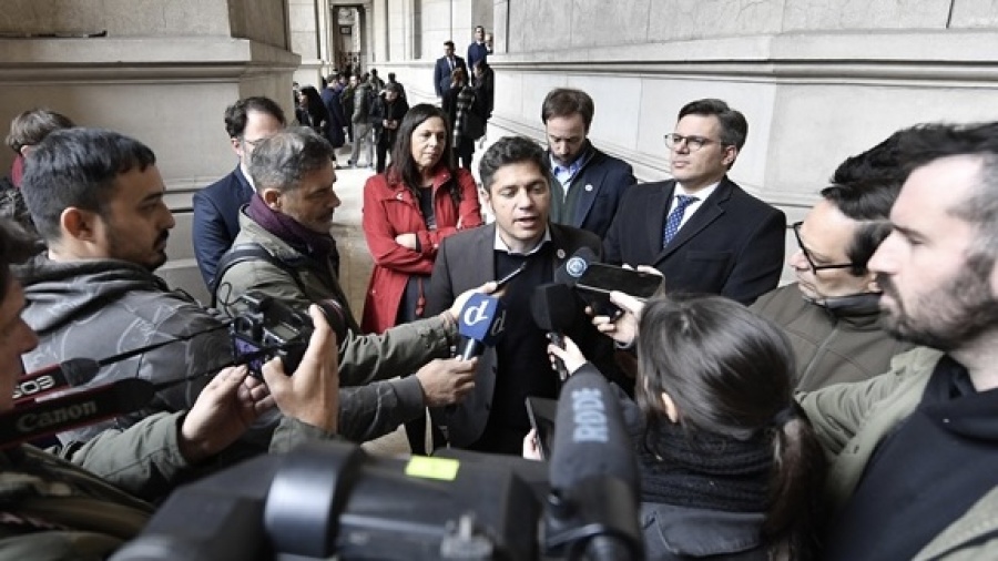 Kicillof: ”Avanzaremos por la vía cautelar” por la deuda de Milei a través de ANSES con la Provincia