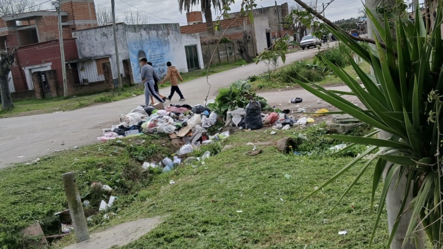 Arrojan basura todos los días y la zanja ya no drena: el reclamo de vecinos de un barrio de La Plata