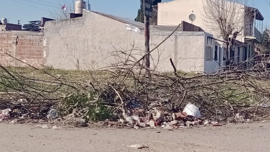 Basural crónico en una esquina de La Plata: denuncian quema de basura y un reclamo municipal “resuelto” que nunca se cumplió
