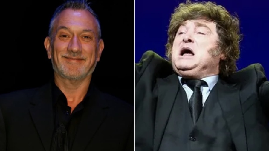 El director del Teatro Coliseo Podestá volvió a la carga por Milei en Brasil: “Nunca no dando vergüenza, la gorda pañaleta”