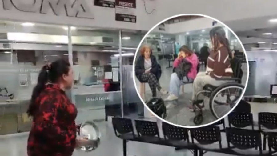 Acompañantes terapéuticos endurecieron su reclamo con un acampe frente a IOMA en La Plata por la falta de pagos
