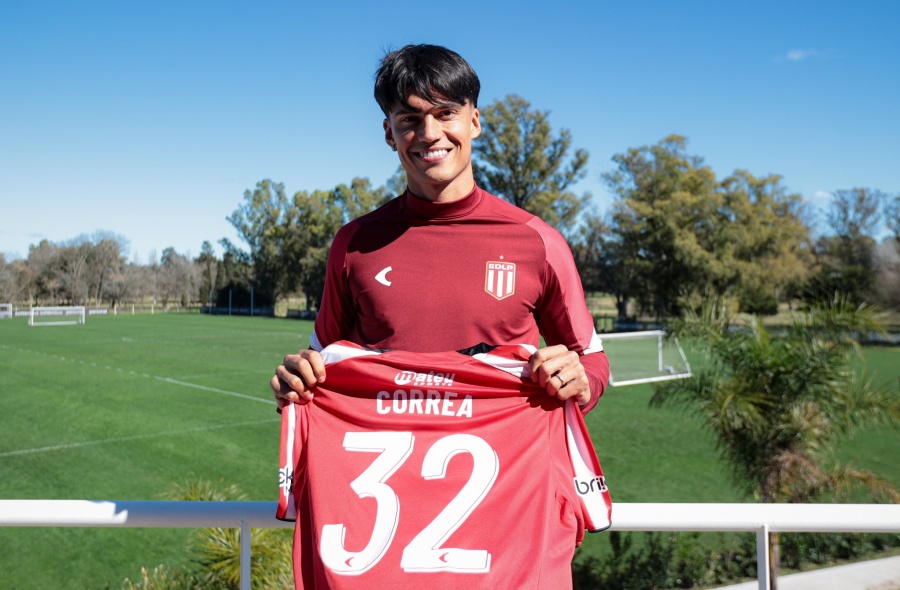 Las primeras palabras de Correa en su regreso: ”Estoy muy feliz de volver y de poder ayudar al club a seguir creciendo”