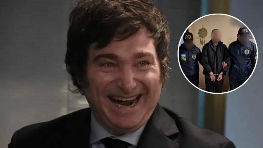 Detuvieron a un hombre que amenazó de muerte a Javier Milei: dijo ser “sicario de los kirchneristas”