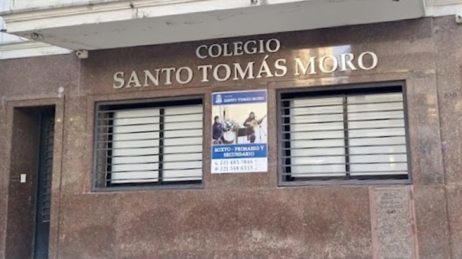 La primaria del Colegio Santo Tomás Moro de La Plata estuvo a punto de cerrar, superó esa crisis y aclara que sigue abierto