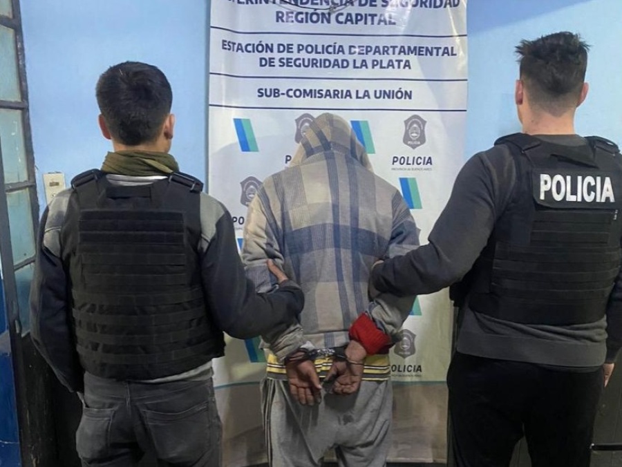 Detuvieron a un peligroso delincuente que cometía robos en distintos barrios de La Plata