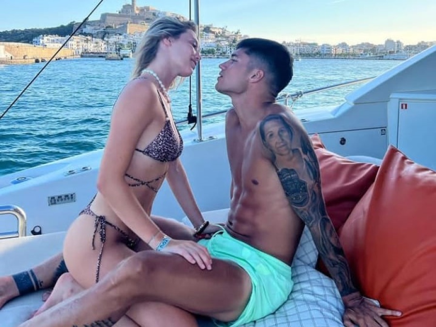 El ”Tucu” Correa en pareja con una modelo italiana ¿Quién es?
