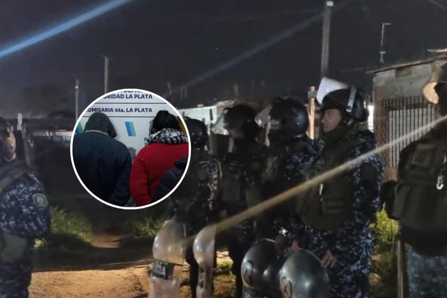 Cayó una pareja que robaba celulares en La Plata y otras tres personas fueron detenidas por encubrimiento