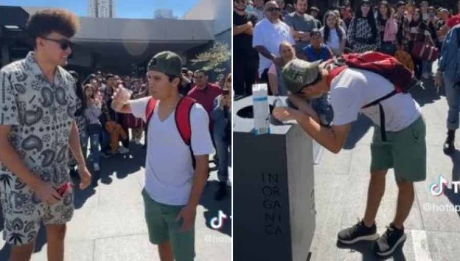 Quiso cumplir el reto de un influencer y quedó internado luego de masticar el chicle más picante del mundo