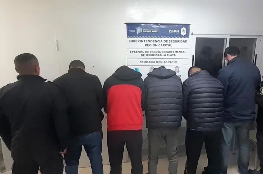 Detuvieron al padre de Agustín Almendra en La Plata junto a otros cuatro delincuentes