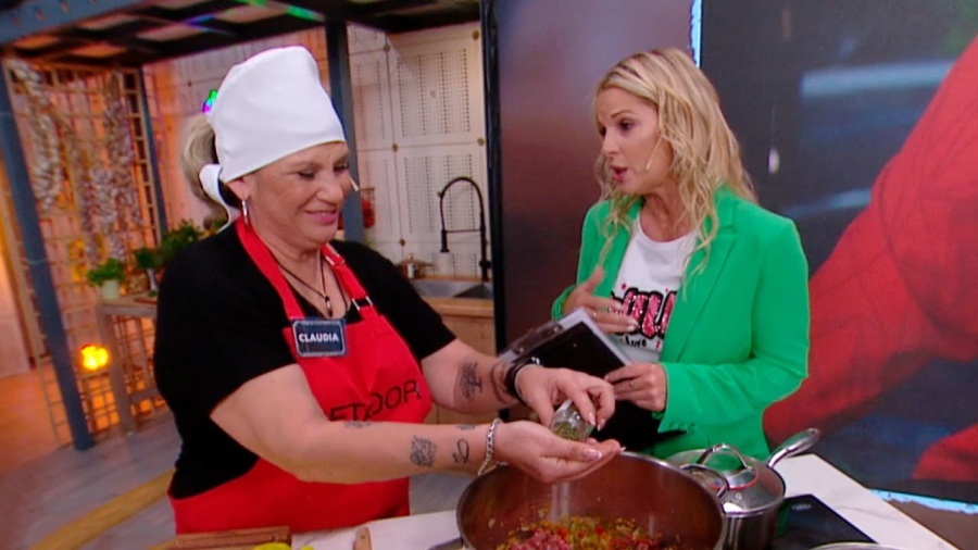 La mamá de L-Gante sorprendió a todos en Pasaplatos, al cocinar el menú favorito de su hijo: ”Estas contratada”