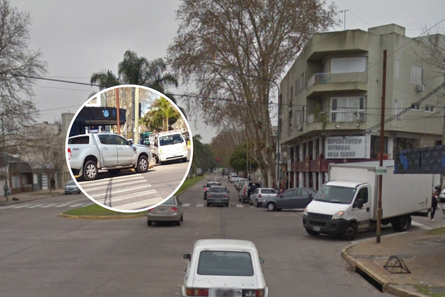 “Obstruyen la senda peatonal”: un vecino enojado por los vehículos que estacionan mal en diagonal 74