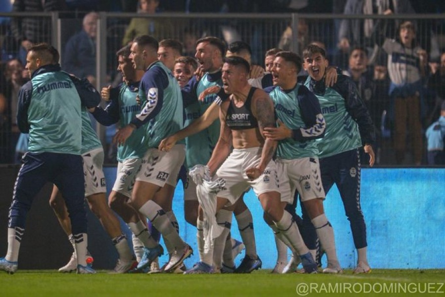 Contín reveló el verdadero motivo del festejo de su gol