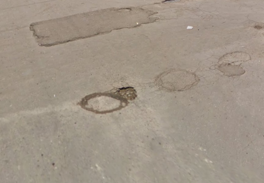 En 154 y 62 reclamaron por el mal estado de la calle: ”Es un desastre”