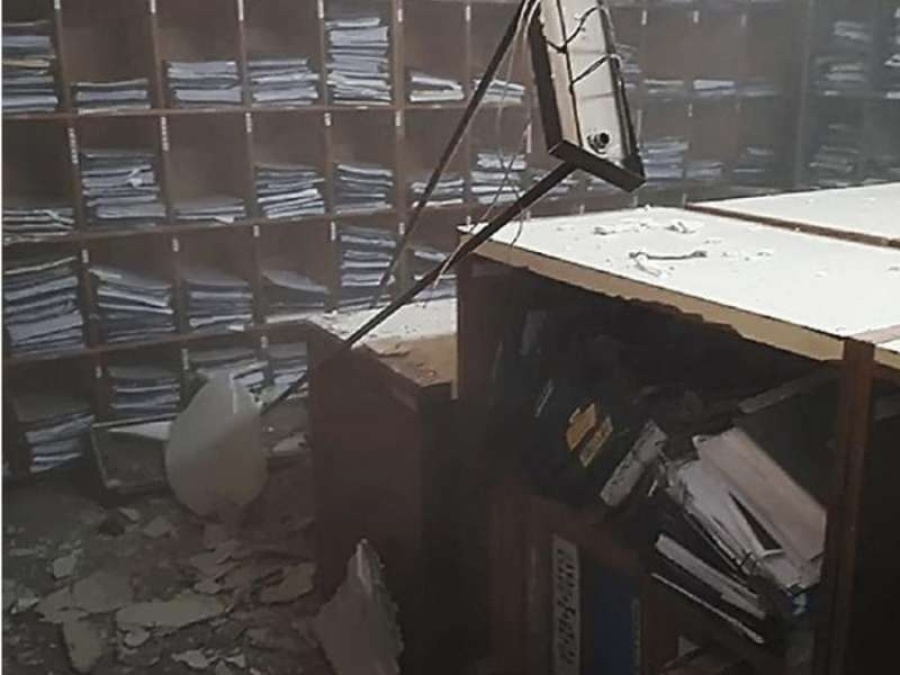 Judiciales pedirán una ”inspección integral” en la sede donde se cayó el cielorraso