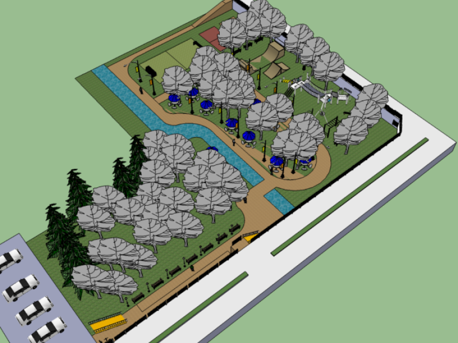 Expectativa en Los Hornos por un ”pulmón verde” que aliviaría posibles inundaciones