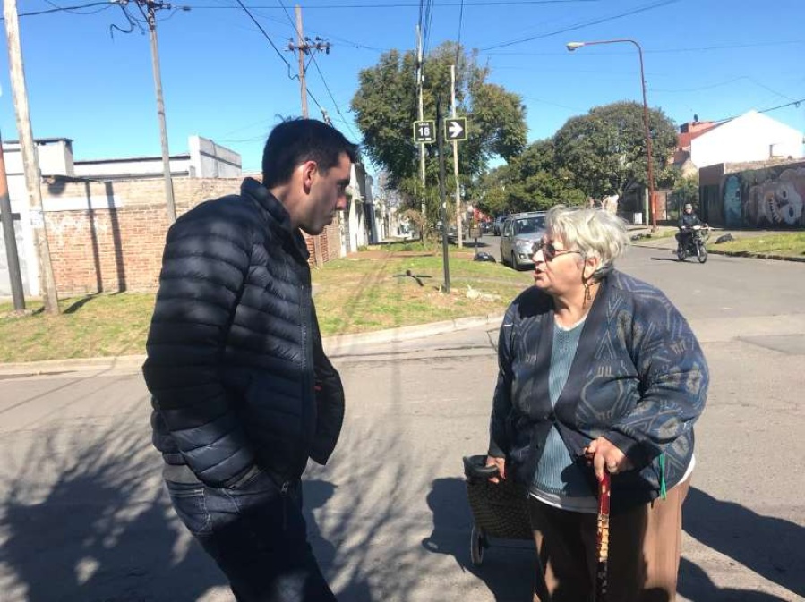 Nicolás Morzone, un joven protagonista en el timbreo de La Plata