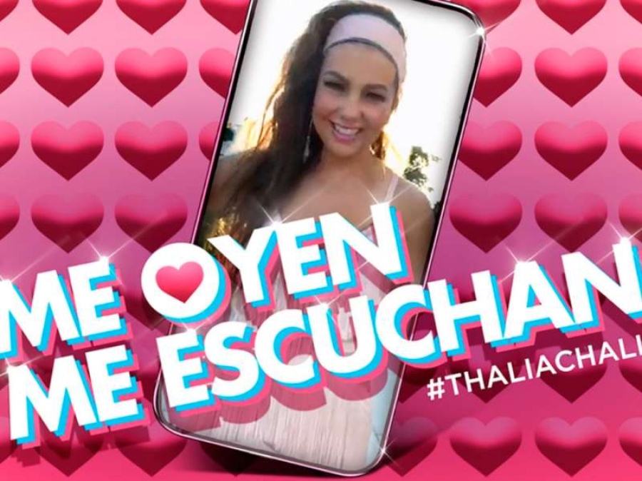 ”Me oyen, me escuchan”, lo nuevo de Thalía