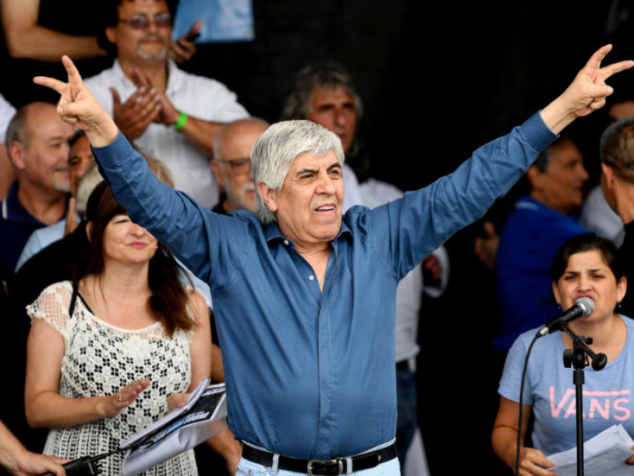 Hugo Moyano: ”Macri está desorientado; tiene ganas de rajarse”