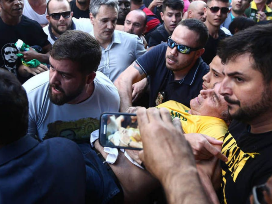 Habló el candidato apuñalado de Brasil: ”No le hice mal a nadie”