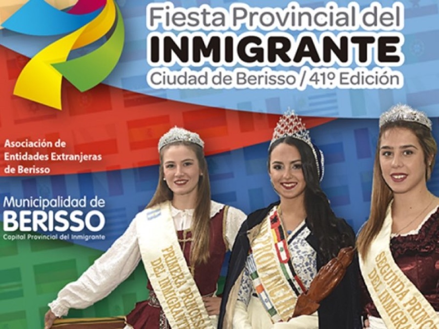 Este fin de semana se viene el cierre de la ”Fiesta del Inmigrante” en Berisso