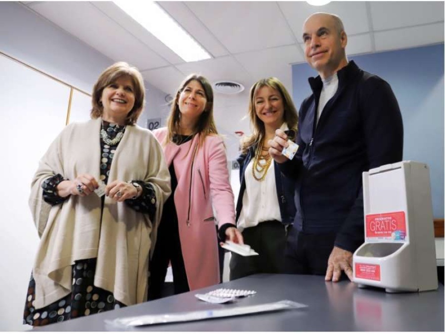 Larreta presentó un plan de salud sexual y reproductiva