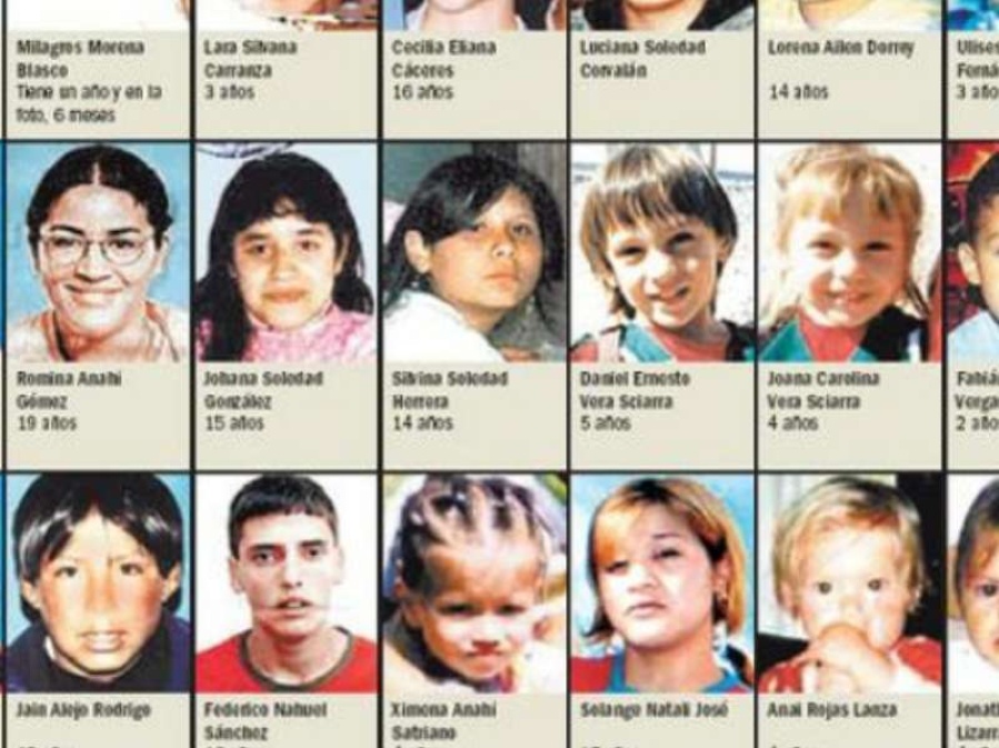 Colocarán fotos de personas desaparecidas en los Centros comunales de La Plata