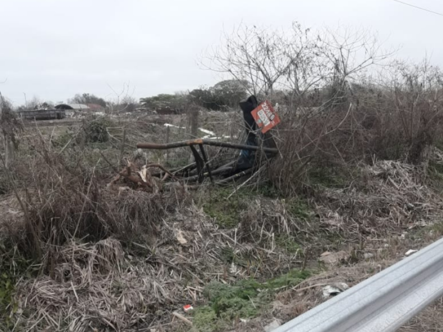 Vecinos de Barrio Cementerio piden que se recoloque el refugio de 72 y 137
