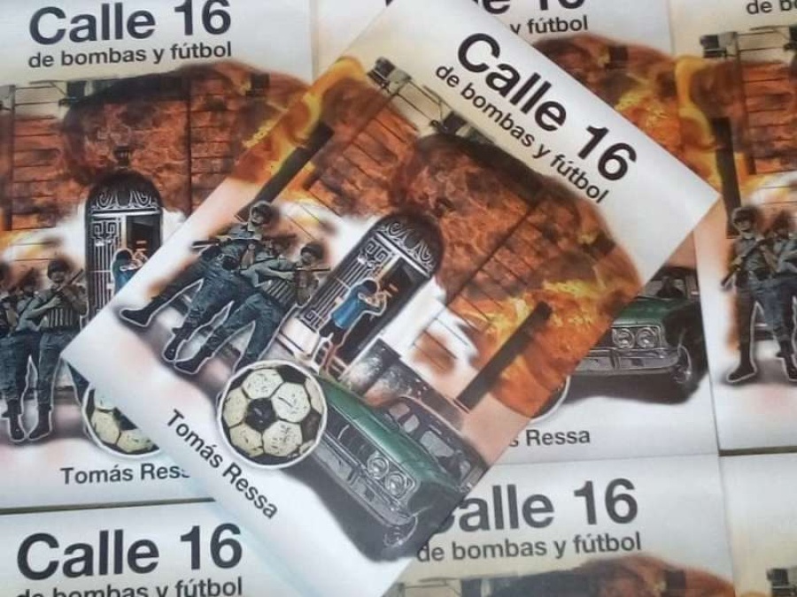 Declararán de interés municipal el libro ”Calle 16, de bombas y fútbol”