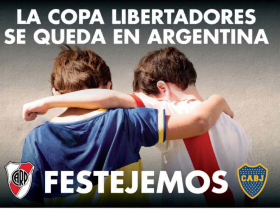 Sin violencia: La campaña que une a Boca y River de cara a la Superfinal