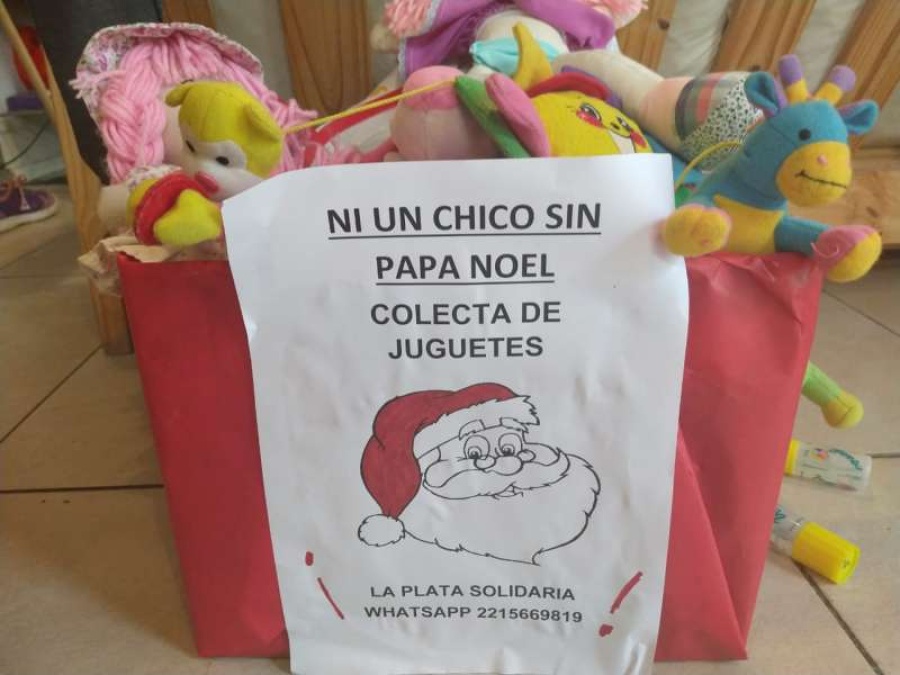 ”Ni Un Chico sin Papá Noel” se lanzó nuevamente en La Plata