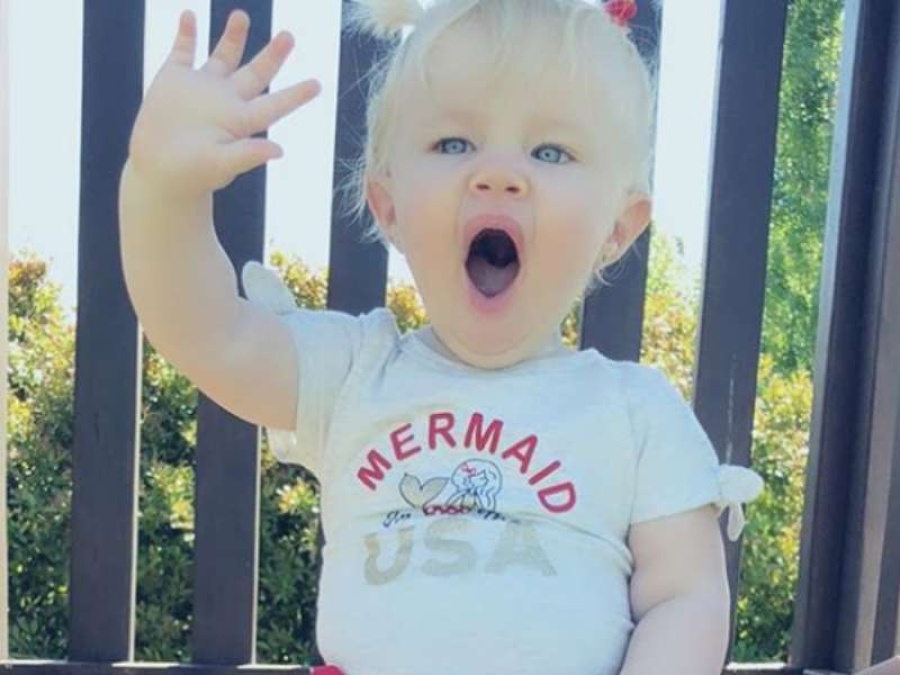 La beba de Luciana Salazar se sorprendió al verse en la tapa de una revista