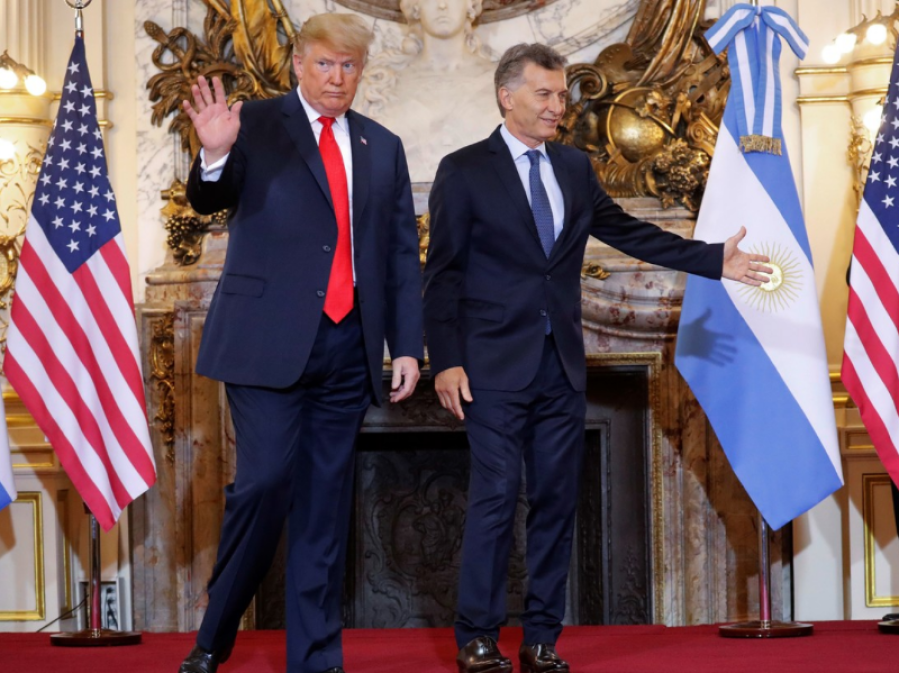 Macri recibió a Trump: ”Agradecemos el apoyo de Estados Unidos en este último año”
