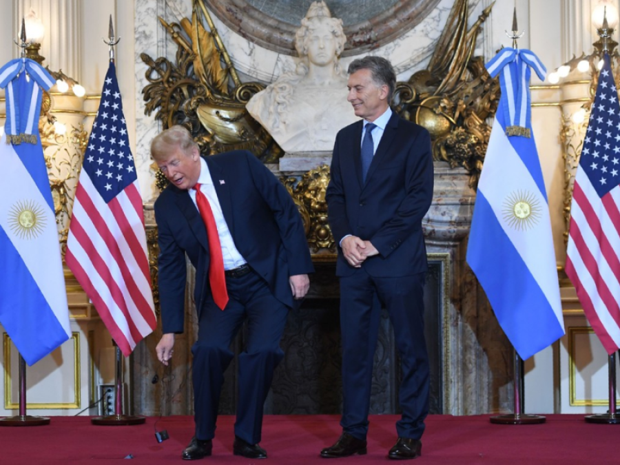 El gobierno desmintió haber criticado a China durante la reunión de Macri con Trump