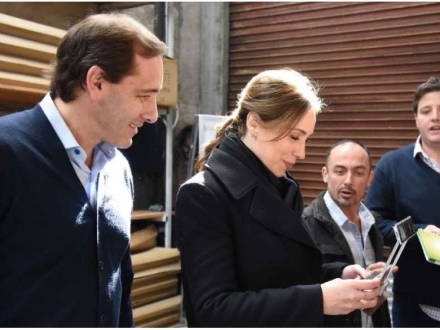 Vidal ninguneó a Garro y evitó la foto en las redes sociales tras su visita a un jardín de La Plata