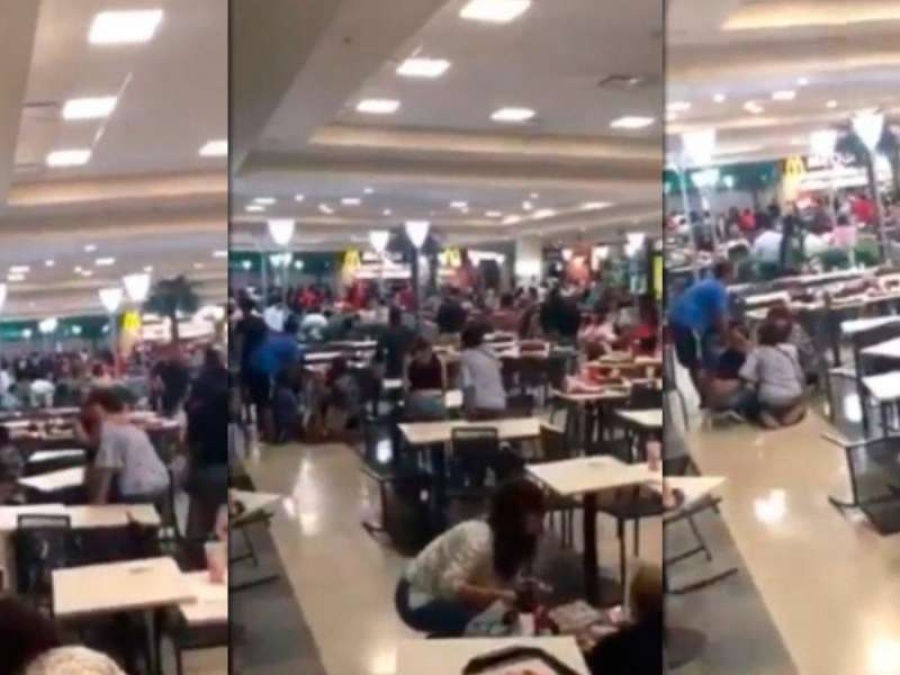 Delincuentes se tirotearon con la seguridad en un shopping de Villa Lugano