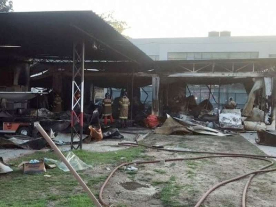 Se incendió el predio de entrenamiento del Flamengo y hay al menos diez muertos