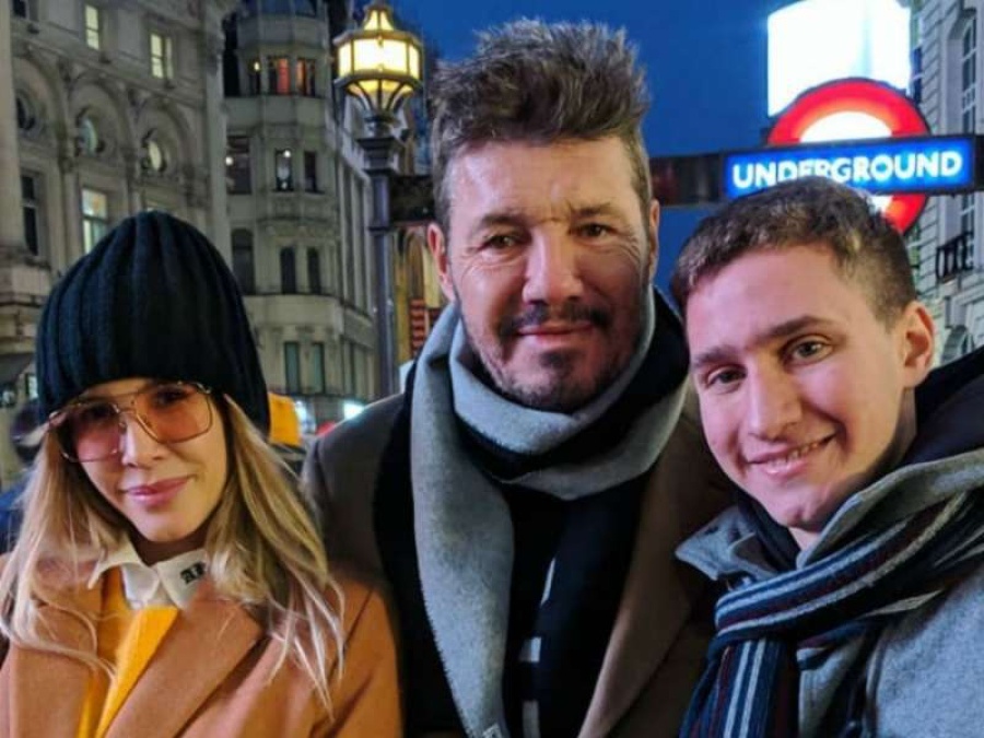 Tinelli viralizó a un músico argentino que canta en Londres