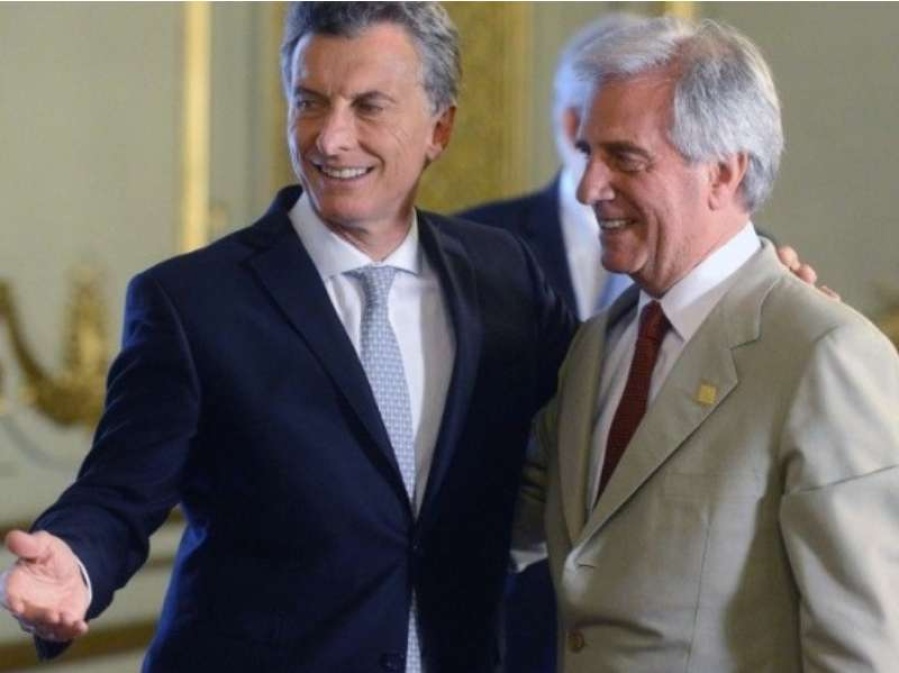 Macri y Tabaré Vázquez tendrán una cumbre relámpago este miércoles?