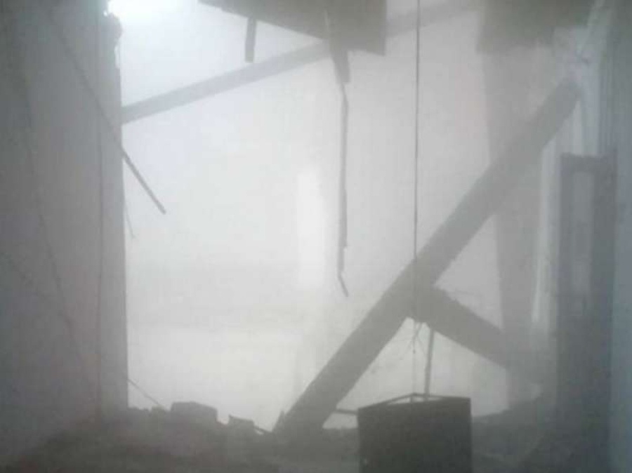 Hubo un derrumbe en la Universidad de San Petersburgo 