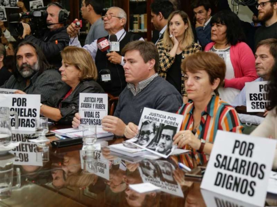 Baradel ratificó que solo habrá acuerdo si devuelven los días de paro descontados